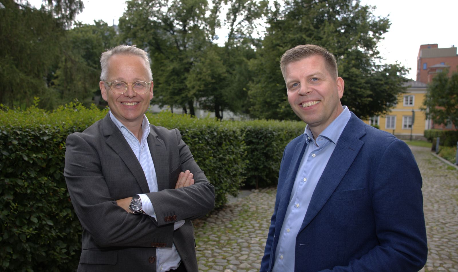 Antti Uski ja Niklas Björklund